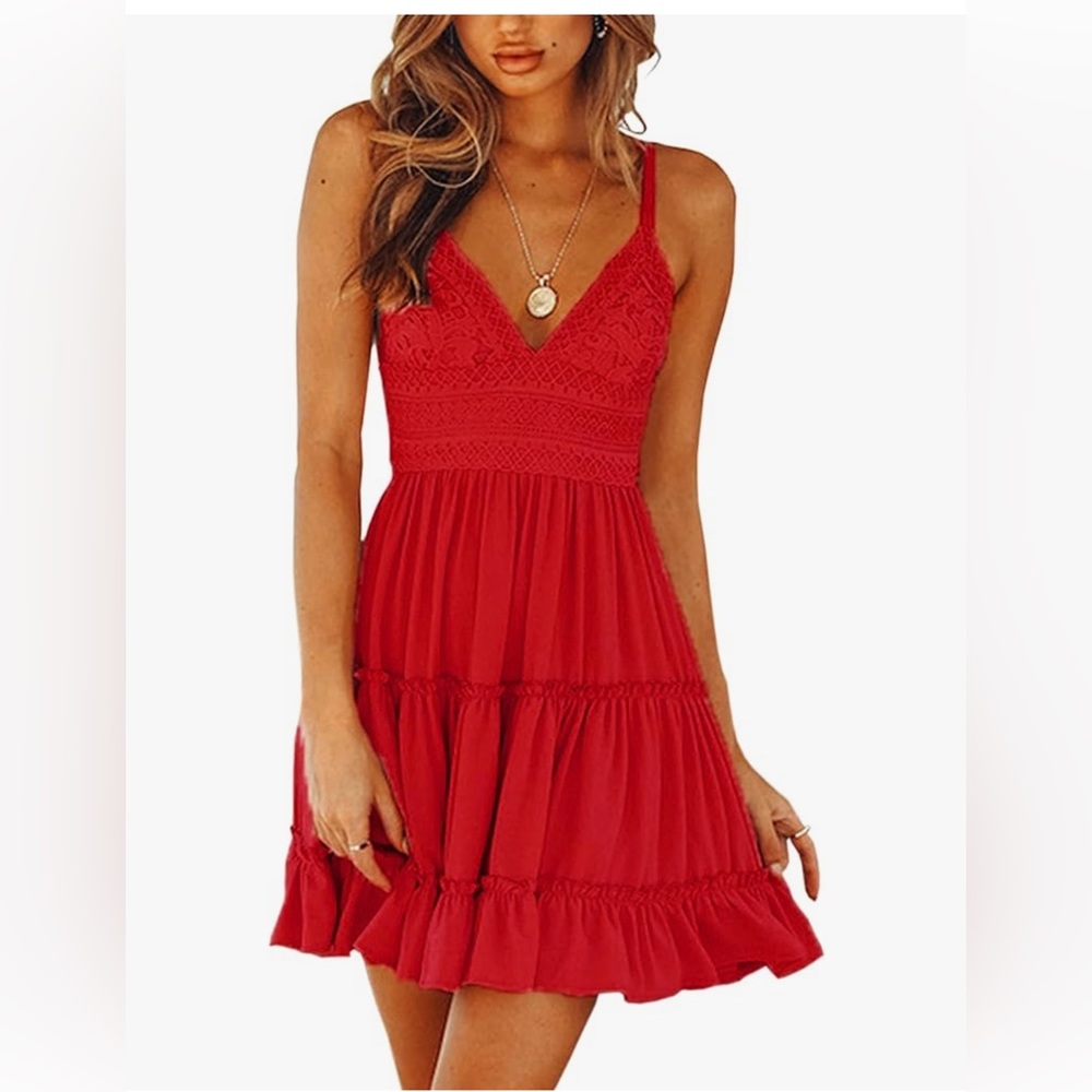 Red Sundress Size L